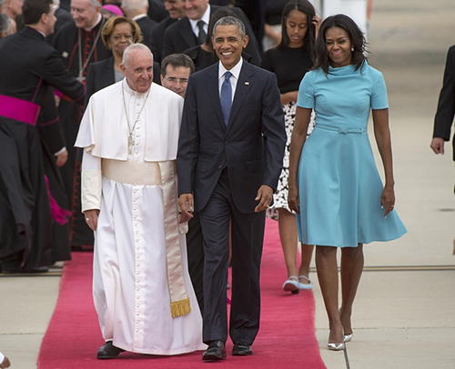 ສັນຕະປາປາVaticanຢ້ຽມຢາມອາເມລິກາ